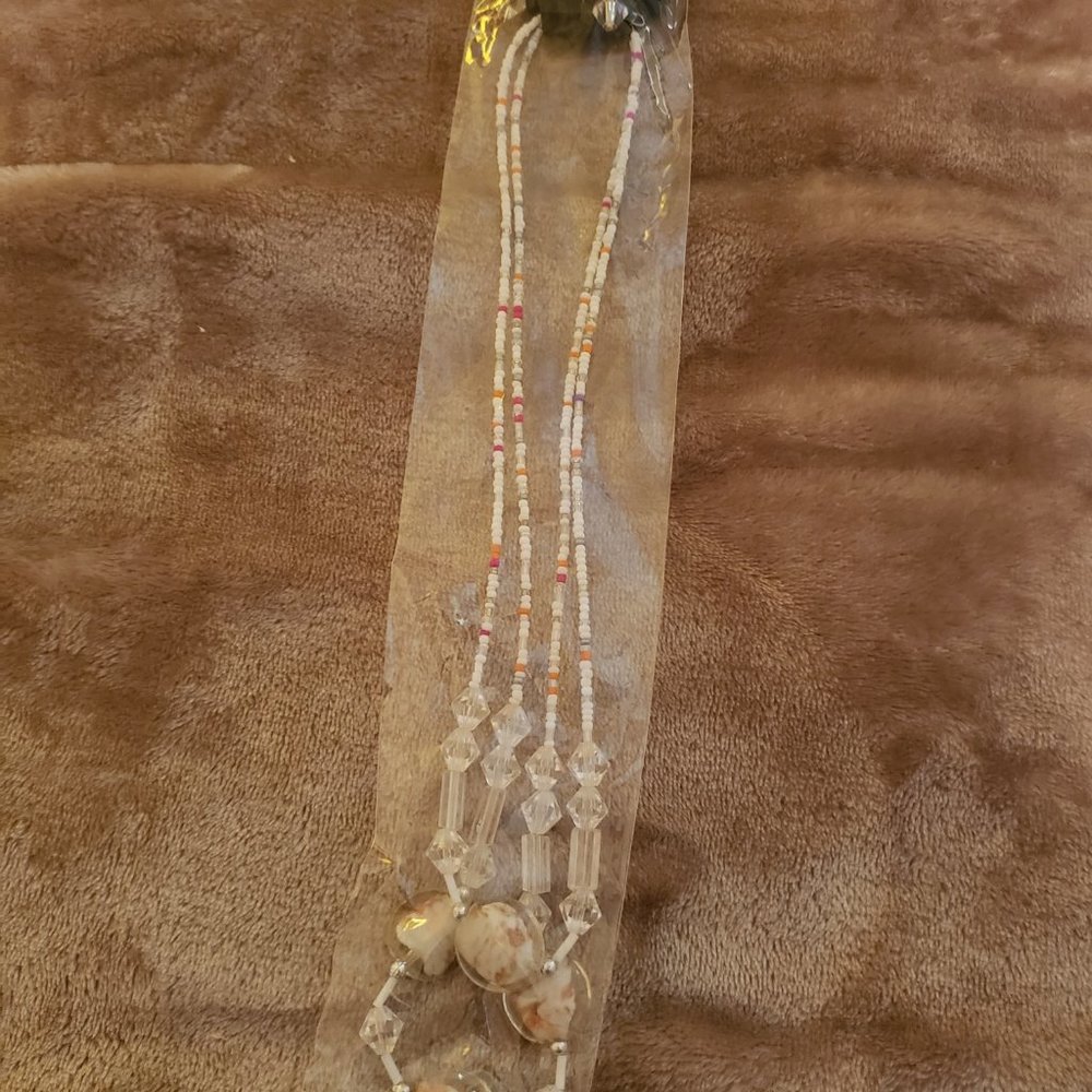 Shell Necklace and Earring Set
